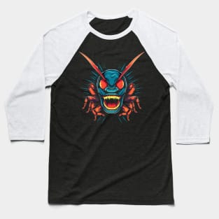 Cockroach Smiling Baseball T-Shirt